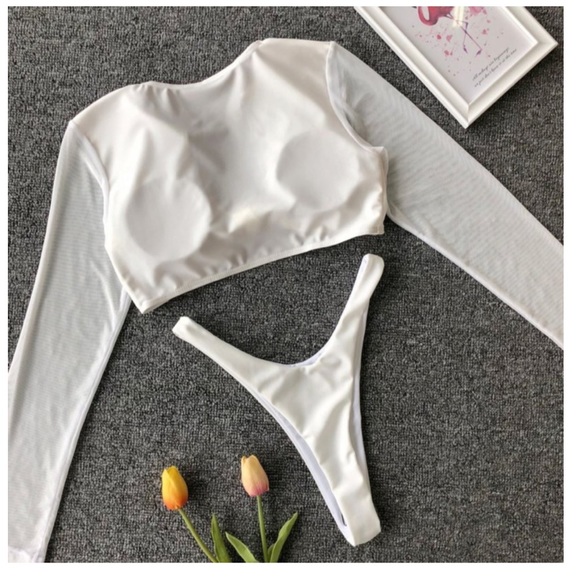 SALE - BOGO 3 for $20🔥2 PIECE BIKINI/MESH SLEEVES - Picture 6 of 7